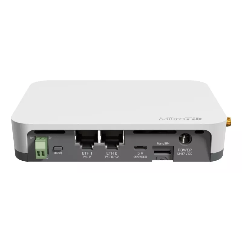 Kit wireless MikroTik KNOT LR9G RB924iR-2nD-BT5 com BG770A e R11e-LR9 902–928 MHz