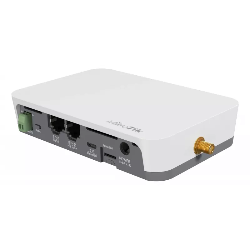 Kit wireless MikroTik KNOT LR9G RB924iR-2nD-BT5 com BG770A e R11e-LR9 902–928 MHz