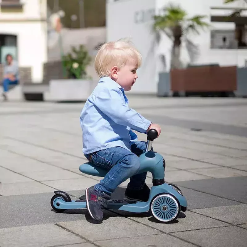 Trotinete de três rodas Scoot & Ride 96271 azul criança 2,8 kg