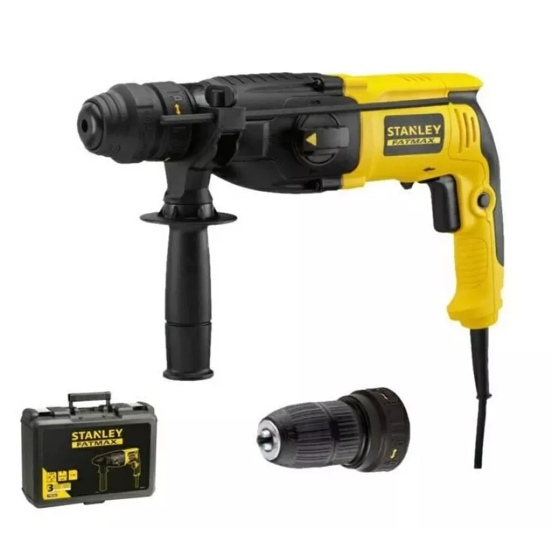 Stanley ST martelo perfurador SDS+ 800W SFMEH210K 2,4J