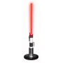 Candeeiro de mesa Ukonic 14364 preto branco luz vermelha 597 mm de altura