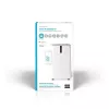 Ar condicionado portátil Nedis WIFIACMB1WT12 — Arrefecimento Classe A, ficha tipo F, ecrã LCD, branco, 62 dB
