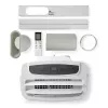 Ar condicionado portátil Nedis WIFIACMB1WT12 — Arrefecimento Classe A, ficha tipo F, ecrã LCD, branco, 62 dB