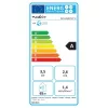 Ar condicionado portátil Nedis WIFIACMB1WT12 — Arrefecimento Classe A, ficha tipo F, ecrã LCD, branco, 62 dB