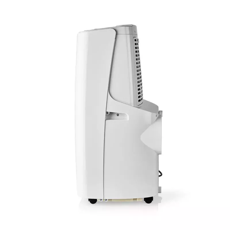 Ar condicionado portátil Nedis WIFIACMB1WT12 — Arrefecimento Classe A, ficha tipo F, ecrã LCD, branco, 62 dB