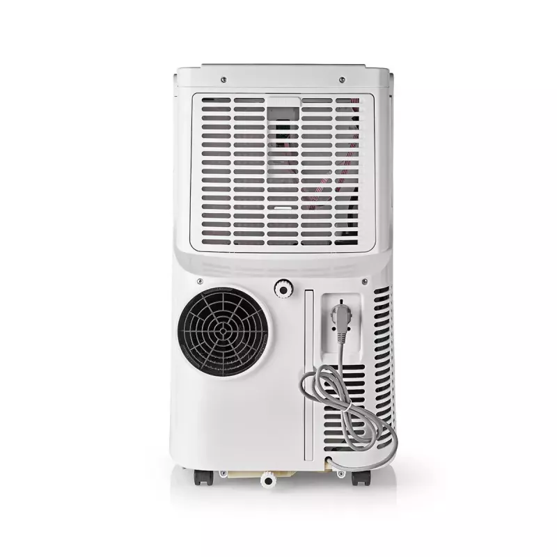 Ar condicionado portátil Nedis WIFIACMB1WT12 — Arrefecimento Classe A, ficha tipo F, ecrã LCD, branco, 62 dB