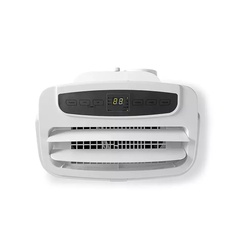 Ar condicionado portátil Nedis WIFIACMB1WT12 — Arrefecimento Classe A, ficha tipo F, ecrã LCD, branco, 62 dB