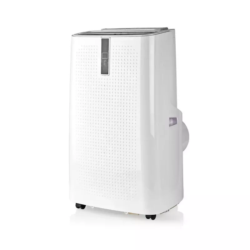 Ar condicionado portátil Nedis WIFIACMB1WT12 — Arrefecimento Classe A, ficha tipo F, ecrã LCD, branco, 62 dB