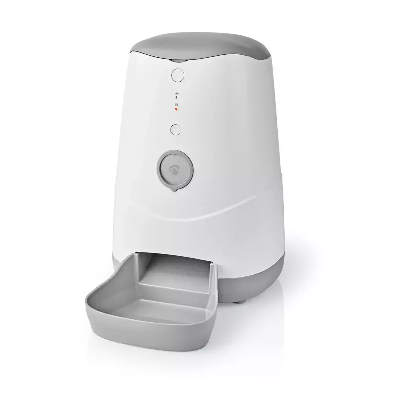 Nedis WIFIPET10CWT Distribuidor automático de comida para animais 3,7 L Wi-Fi
