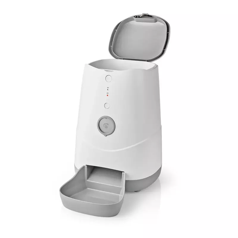 Nedis WIFIPET10CWT Distribuidor automático de comida para animais 3,7 L Wi-Fi