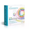 Faixa de luz inteligente Nedis WIFILS51CRGB – Wi‑Fi, RGB, 24 W, cabo de 1 m, 12 mm de largura