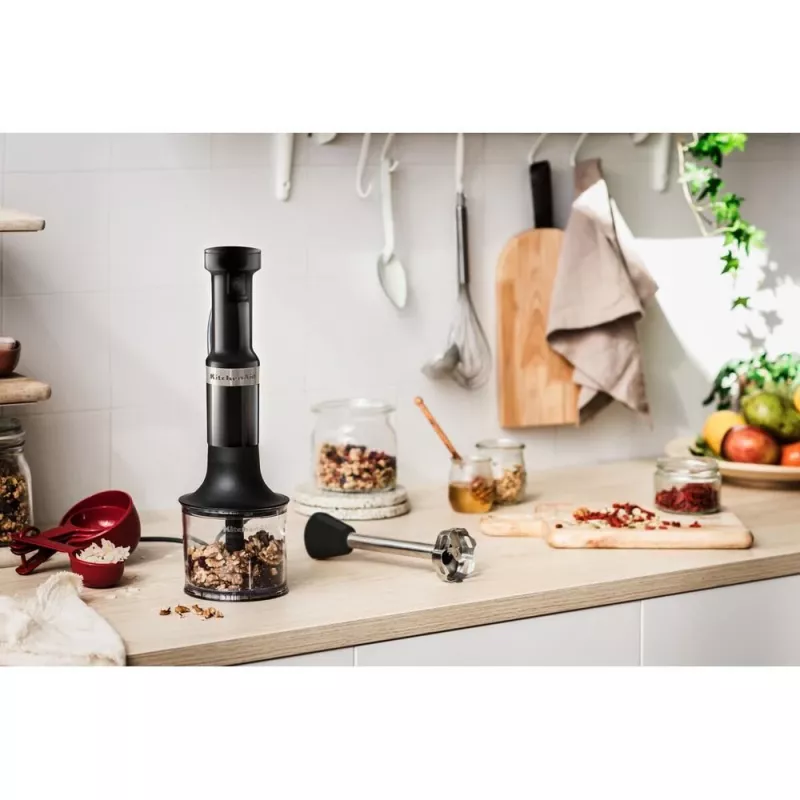 KitchenAid 5KHBV83EOB Varinha mágica 180 W preta