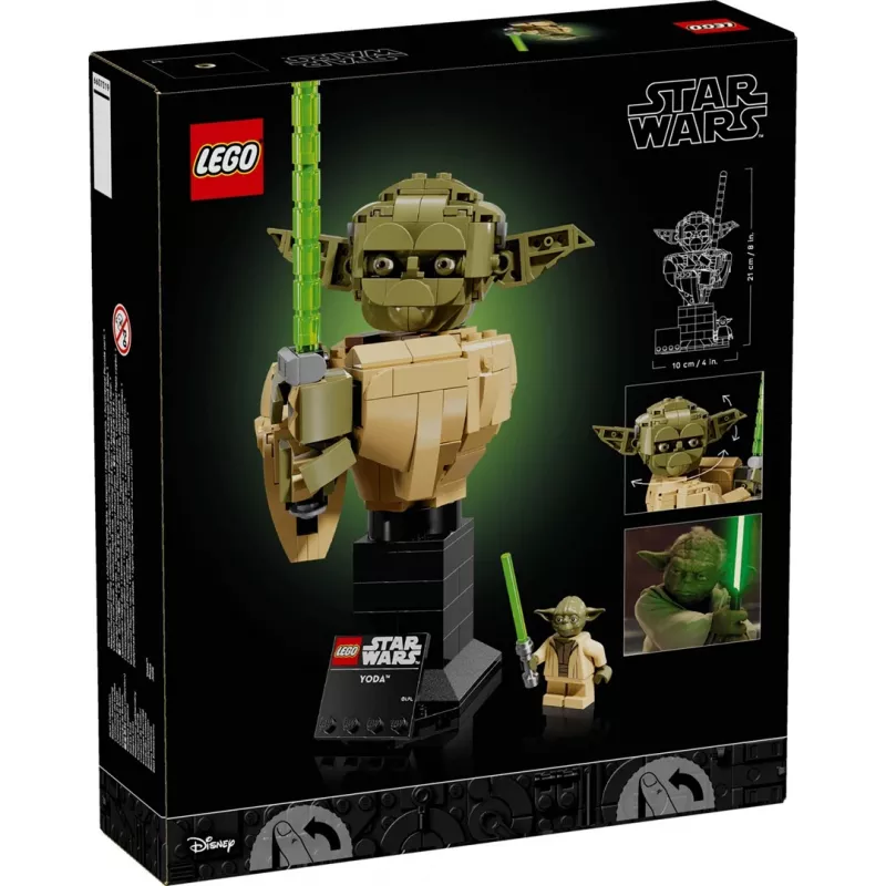 LEGO Star Wars 75438 Busto de Yoda