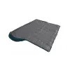 Saco-cama Easy Camp 240207 adulto Oxford poliéster azul, comprimento 220 cm, altura máxima do corpo 195 cm