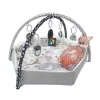 Tapete de atividades para bebé milly mally Baby Mat 5in1 Minky – tapete multifuncional 5 em 1 para bebé para posição de barriga, brincar, descansar, gatinhar, viajar