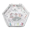 Tapete de atividades para bebé milly mally Baby Mat 5in1 Minky – tapete multifuncional 5 em 1 para bebé para posição de barriga, brincar, descansar, gatinhar, viajar