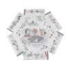 Tapete de atividades para bebé milly mally Baby Mat 5in1 Minky – tapete multifuncional 5 em 1 para bebé para posição de barriga, brincar, descansar, gatinhar, viajar