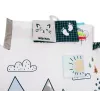 Tapete de atividades para bebé milly mally Baby Mat 5in1 Minky – tapete multifuncional 5 em 1 para bebé para posição de barriga, brincar, descansar, gatinhar, viajar