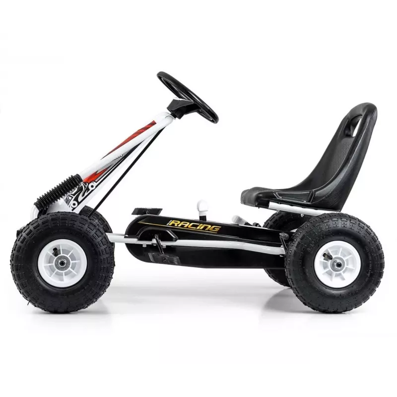 Veículo deslizante Milly Mally Gokart Thor branco