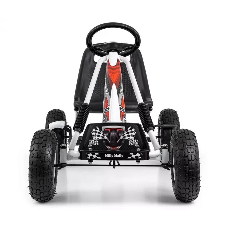 Veículo deslizante Milly Mally Gokart Thor branco