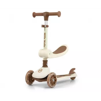 Trotinete milly mally Milly Mally Scooter Fuzzy Classic — trotinete para criança, bege