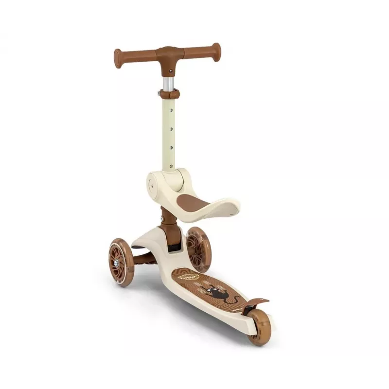 Trotinete milly mally Milly Mally Scooter Fuzzy Classic — trotinete para criança, bege