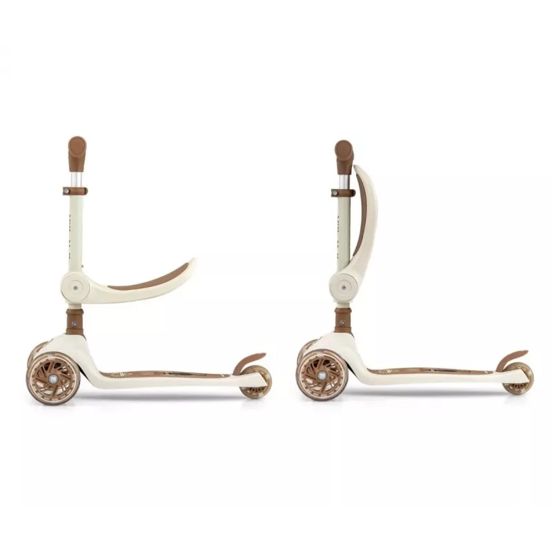 Trotinete milly mally Milly Mally Scooter Fuzzy Classic — trotinete para criança, bege