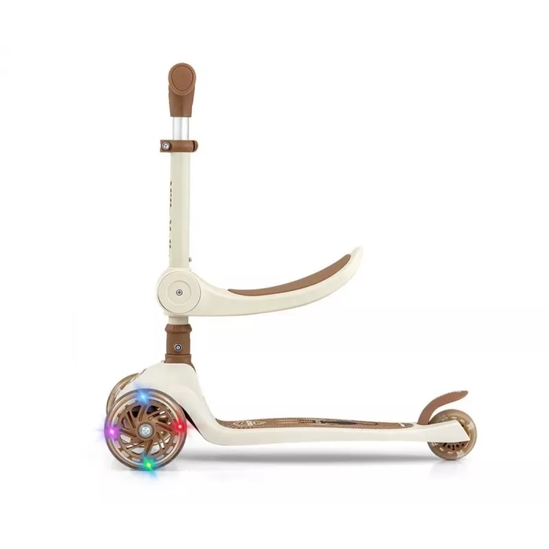 Trotinete milly mally Milly Mally Scooter Fuzzy Classic — trotinete para criança, bege