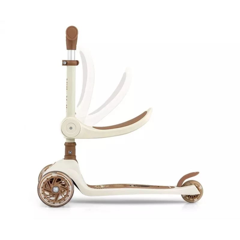 Trotinete milly mally Milly Mally Scooter Fuzzy Classic — trotinete para criança, bege