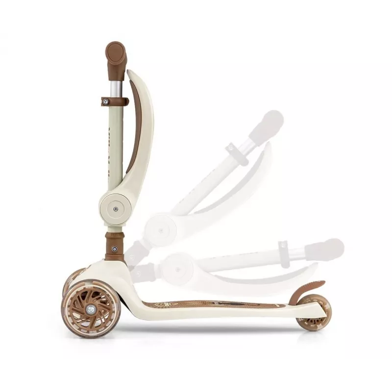 Trotinete milly mally Milly Mally Scooter Fuzzy Classic — trotinete para criança, bege