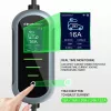 Carregador para carro elétrico de parede QOLTEC 7 kW 230V CEE 32A com Wi‑Fi e LCD (modelo 52721)