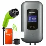 Estação de carregamento EV QOLTEC trifásica 22 kW 32 A com WLAN (modelo 52723)