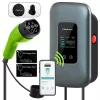 Estação de carregamento EV QOLTEC trifásica 22 kW 32 A com WLAN (modelo 52723)