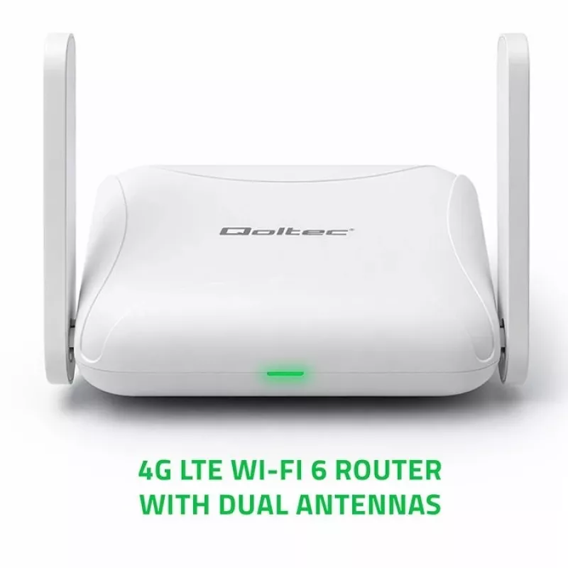 Router QOLTEC 56980 – router móvel 4G LTE com Wi‑Fi 6