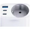 Carregador 3MK Charger Comfort GaN 30W branco – fonte de alimentação USB, saída GaN 30W