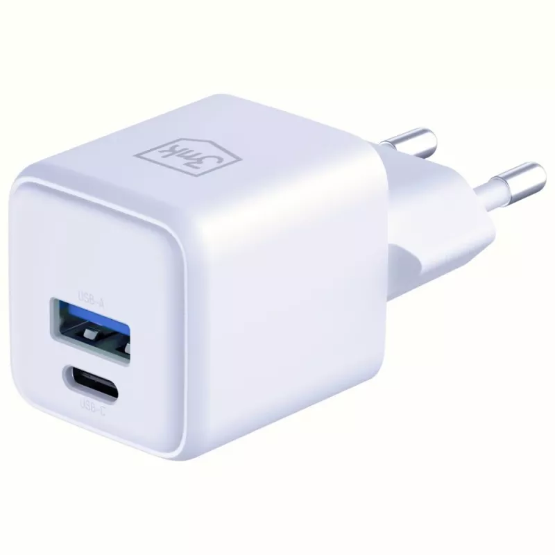 Carregador para interiores 3MK Hyper GaN carregador rápido universal 100-240V