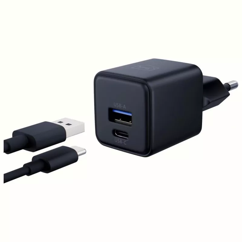 Carregador 3MK Hyper GaN 20W QC4+ carregador rápido USB-C 20 W, GaN, QC4+