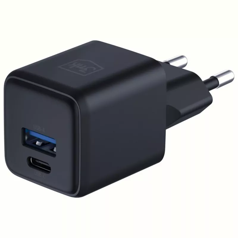 Carregador 3MK Hyper GaN 20W QC4+ carregador rápido USB-C 20 W, GaN, QC4+