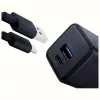 Carregador 3MK Hyper GaN 20W QC4+ carregador rápido USB-C 20 W, GaN, QC4+