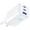Carregador 3MK Charger Hyper GaN 65W QC4+ — carregador rápido USB GaN 65W com suporte QC4+