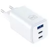 Carregador 3MK Charger Hyper GaN 65W QC4+ — carregador rápido USB GaN 65W com suporte QC4+