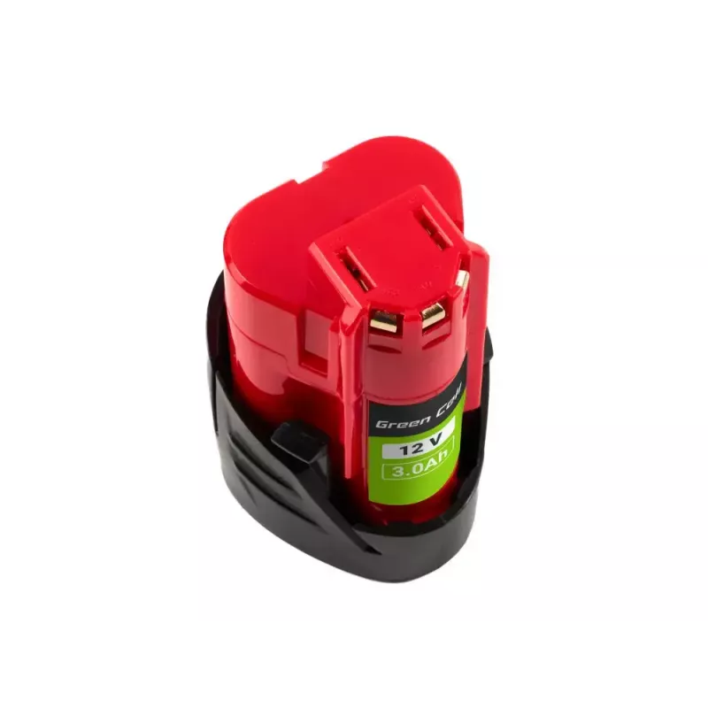 Bateria Green Cell PTML12V3 para ferramentas a bateria / carregador — Li‑Ion 12 V, 3 Ah, 5,1×4,7×8,6 cm