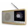 Rádio Krystyna caixa de madeira