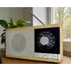 Rádio Krystyna caixa de madeira
