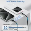 Power bank USB 10000MAH 22.5W/PRETO FHKB0 Vention