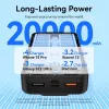 Power bank USB 20000MAH 22.5W/PRETO FHPB0 Vention