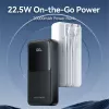 Power bank USB 20000MAH 22.5W/BRANCO FHPW0 Vention