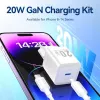 Carregador de rede USB-C 20 W TZ-FEPW0-EU-02 Vention