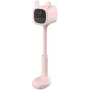 EZVIZ BM1 Rabit Monitor de bebé inteligente HD com bateria, magnético, para interior, com fixação por parafusos Rosa