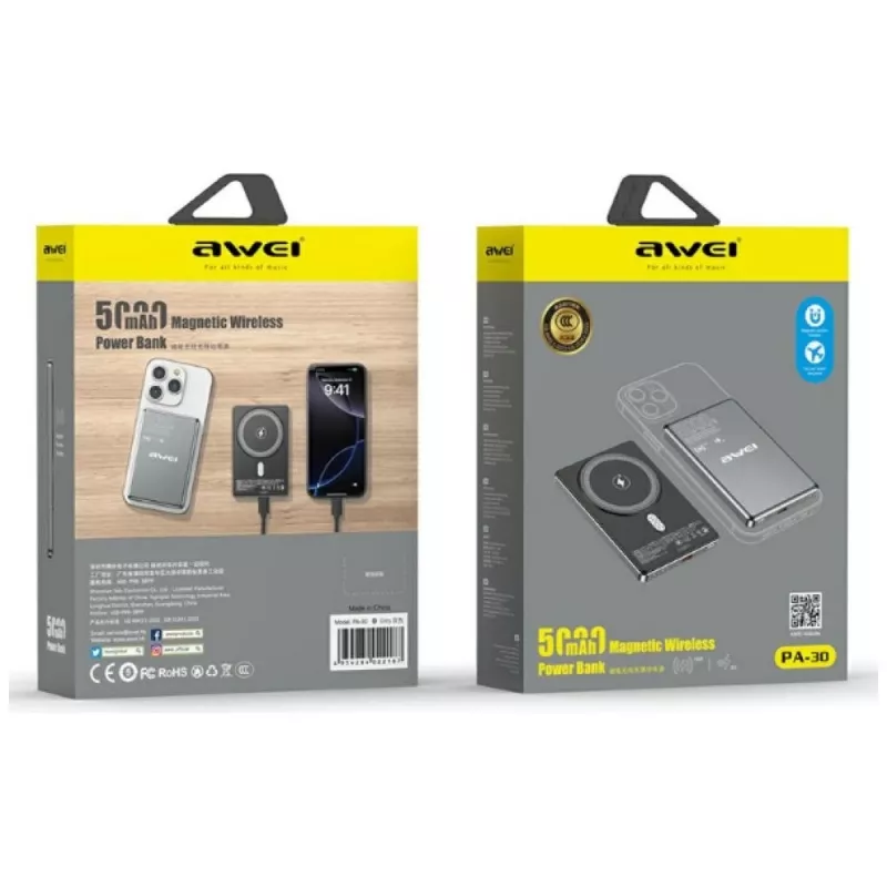 Powerbank portátil Awei PA-30 5000mAh